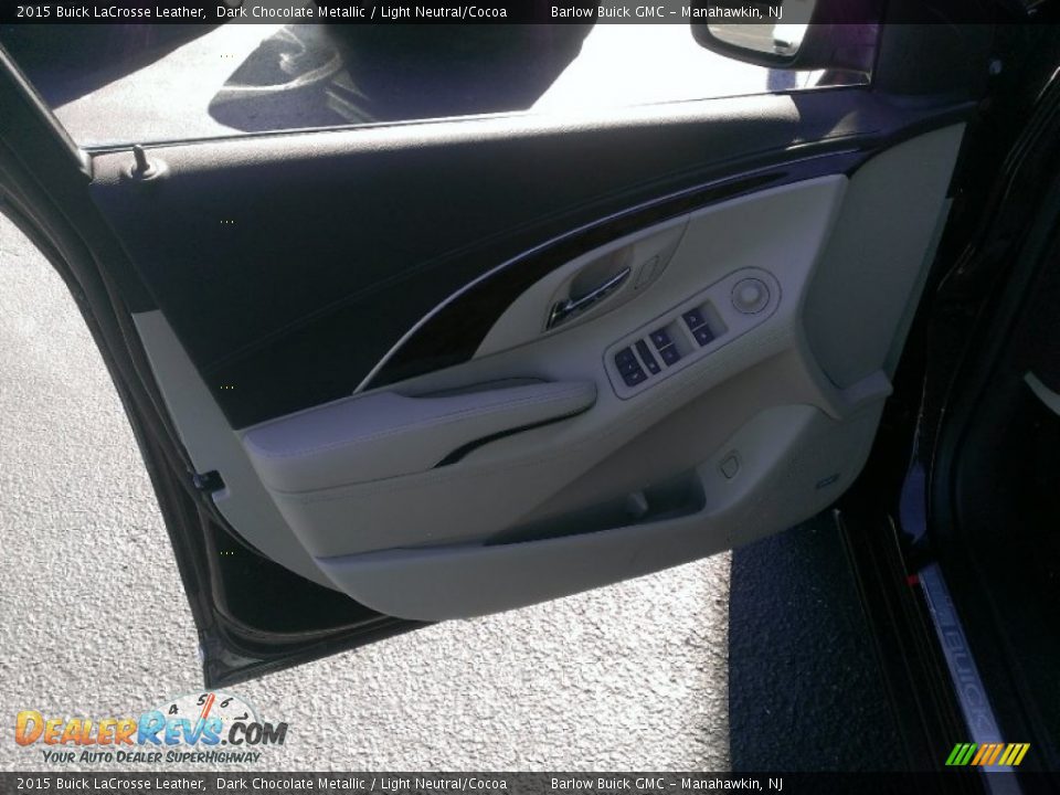 Door Panel of 2015 Buick LaCrosse Leather Photo #7