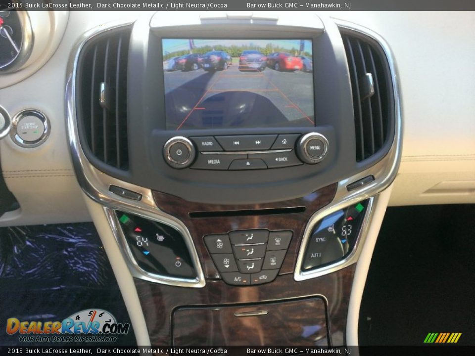 2015 Buick LaCrosse Leather Dark Chocolate Metallic / Light Neutral/Cocoa Photo #10