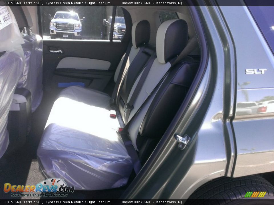 2015 GMC Terrain SLT Cypress Green Metallic / Light Titanium Photo #6