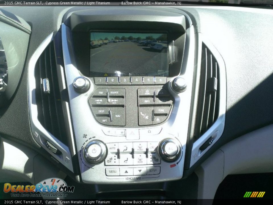 2015 GMC Terrain SLT Cypress Green Metallic / Light Titanium Photo #10