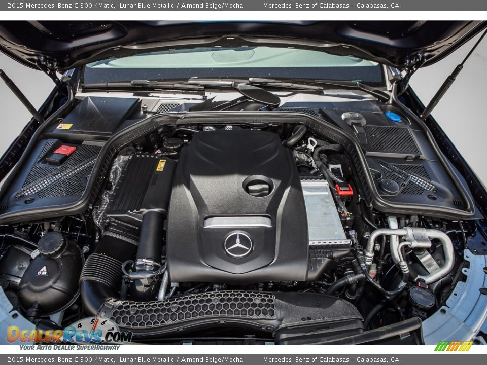 2015 Mercedes-Benz C 300 4Matic 2.0 Liter DI Twin-Scroll Turbocharged DOHC 16-Valve VVT 4 Cylinder Engine Photo #9
