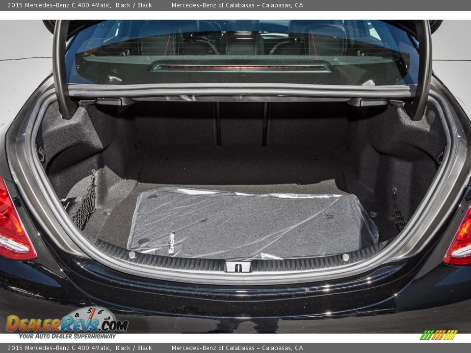 2015 Mercedes-Benz C 400 4Matic Black / Black Photo #4
