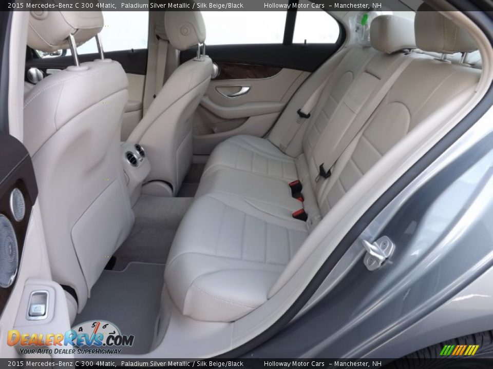 Rear Seat of 2015 Mercedes-Benz C 300 4Matic Photo #7