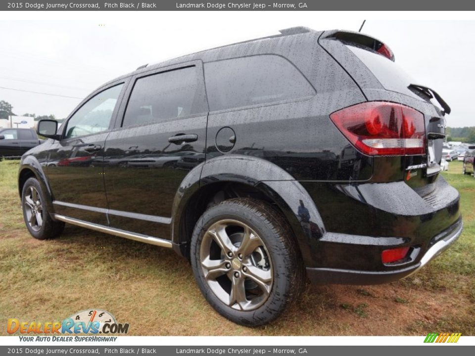 2015 Dodge Journey Crossroad Pitch Black / Black Photo #2