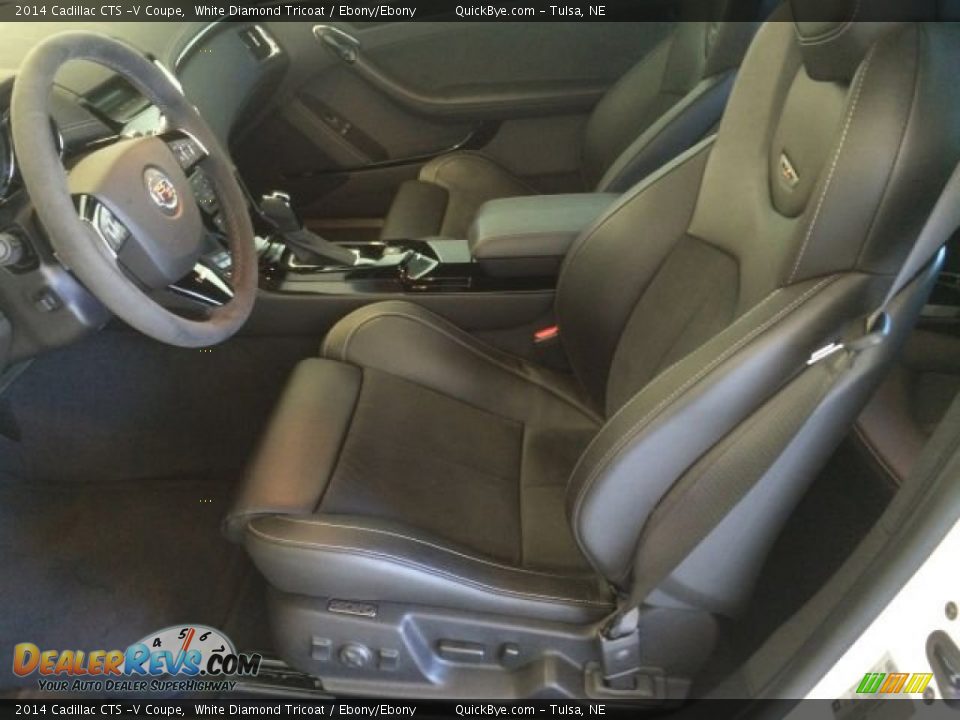 Front Seat of 2014 Cadillac CTS -V Coupe Photo #10