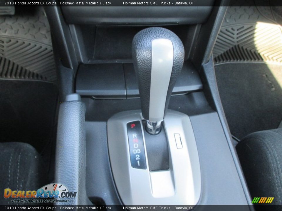 2010 Honda Accord EX Coupe Polished Metal Metallic / Black Photo #9