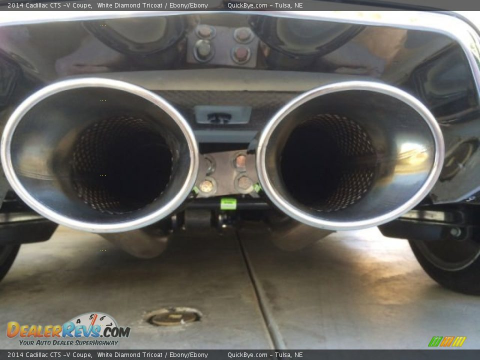 Exhaust of 2014 Cadillac CTS -V Coupe Photo #23