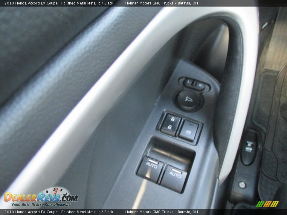 2010 Honda Accord EX Coupe Polished Metal Metallic / Black Photo #15