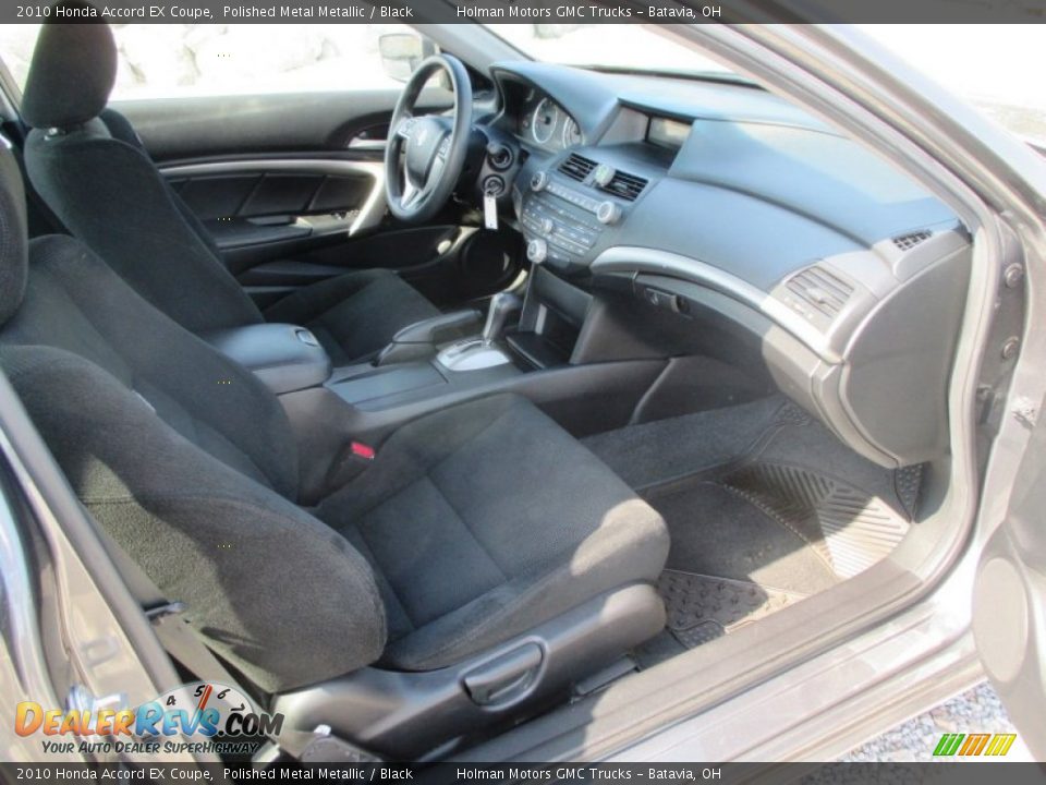 2010 Honda Accord EX Coupe Polished Metal Metallic / Black Photo #22
