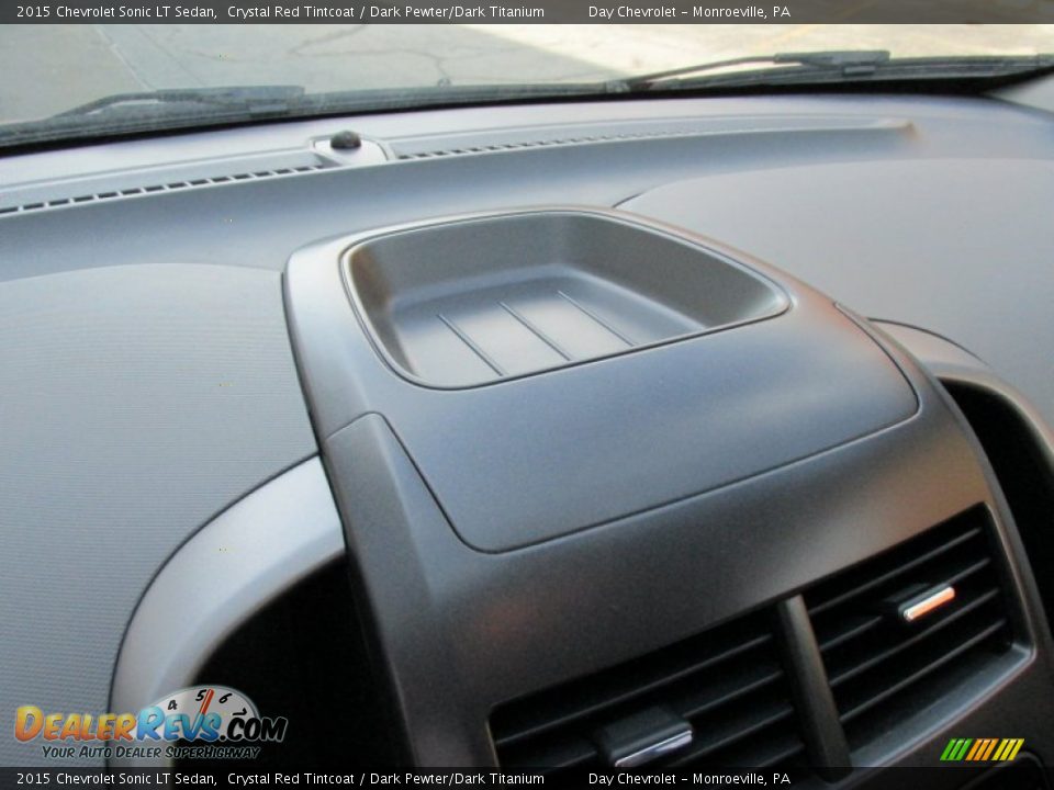 2015 Chevrolet Sonic LT Sedan Crystal Red Tintcoat / Dark Pewter/Dark Titanium Photo #18