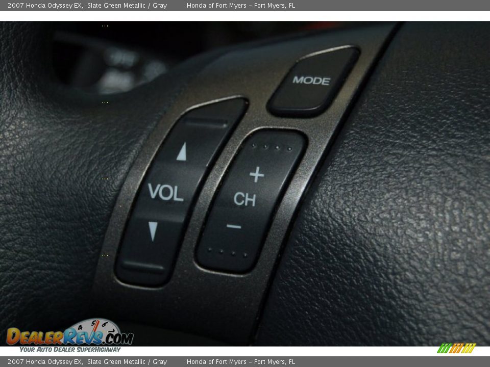 2007 Honda Odyssey EX Slate Green Metallic / Gray Photo #22