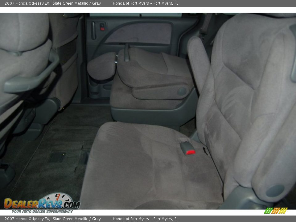 2007 Honda Odyssey EX Slate Green Metallic / Gray Photo #24