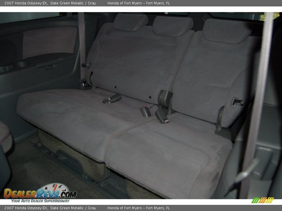2007 Honda Odyssey EX Slate Green Metallic / Gray Photo #25