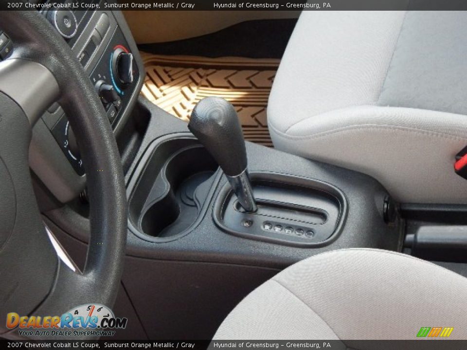 2007 Chevrolet Cobalt LS Coupe Sunburst Orange Metallic / Gray Photo #15