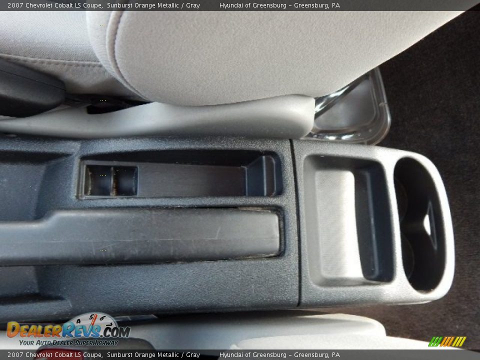 2007 Chevrolet Cobalt LS Coupe Sunburst Orange Metallic / Gray Photo #18