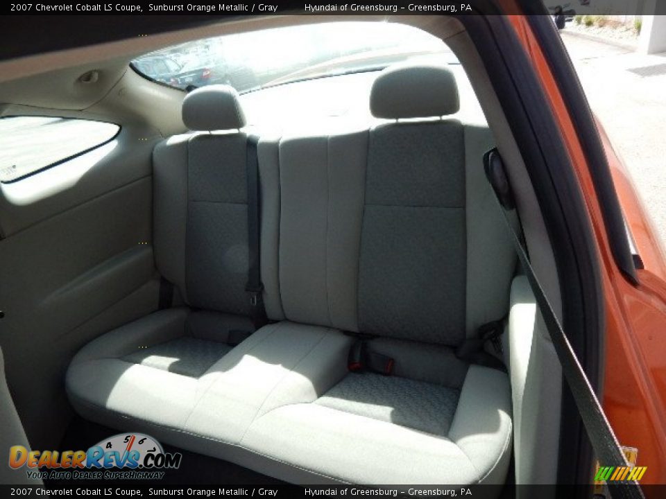2007 Chevrolet Cobalt LS Coupe Sunburst Orange Metallic / Gray Photo #21