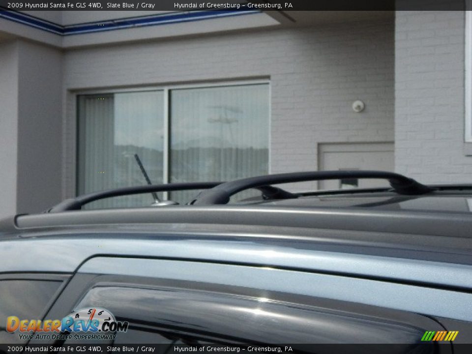 2009 Hyundai Santa Fe GLS 4WD Slate Blue / Gray Photo #4