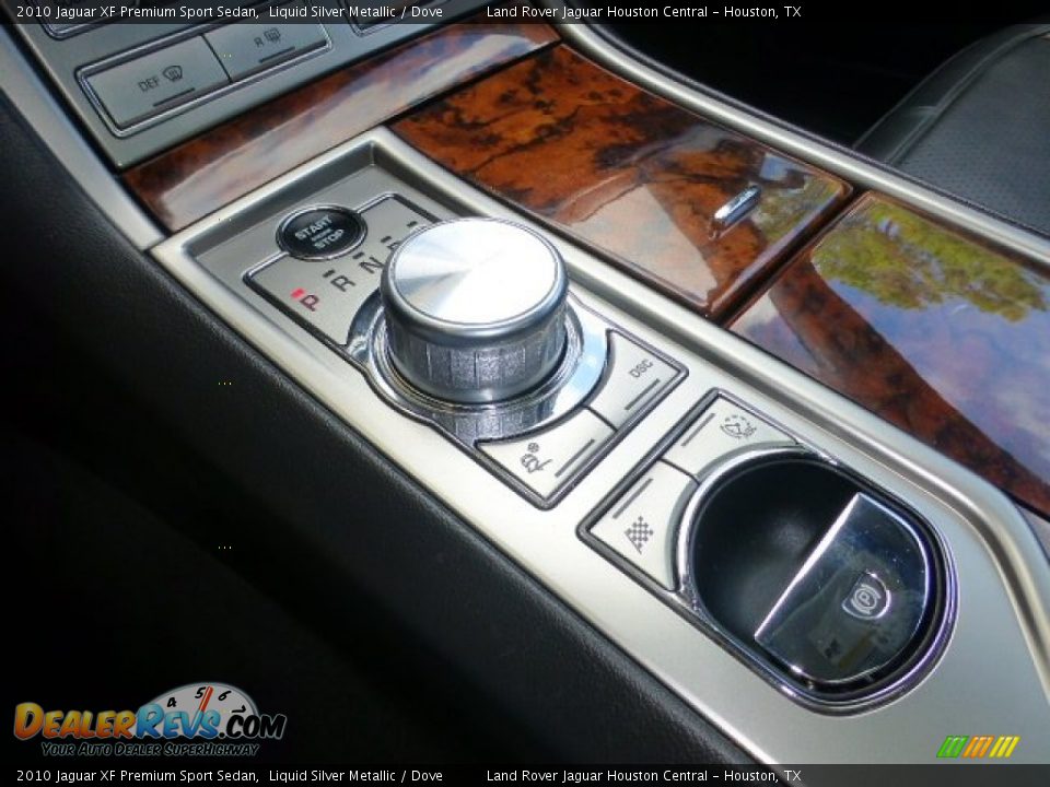 2010 Jaguar XF Premium Sport Sedan Liquid Silver Metallic / Dove Photo #23