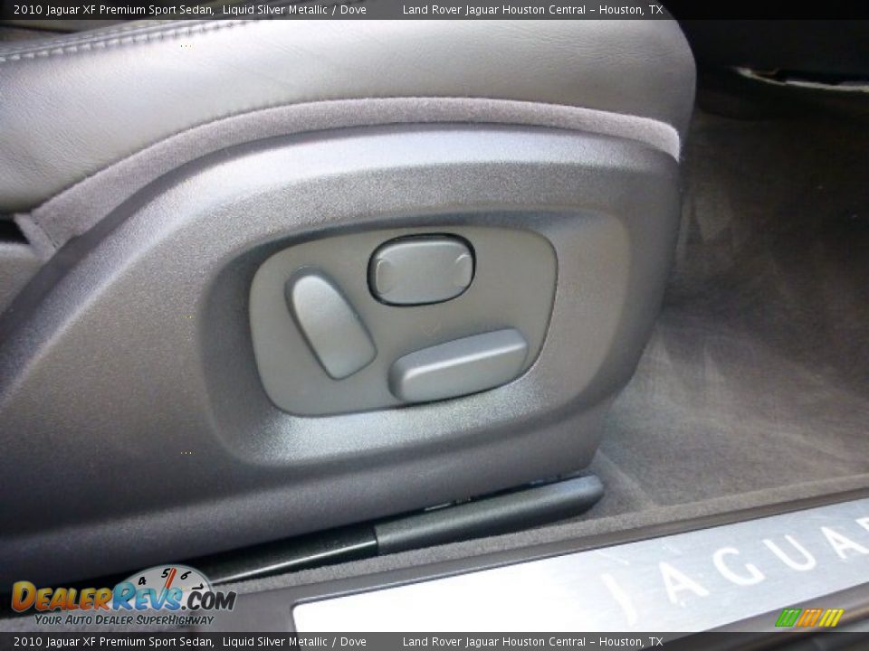 2010 Jaguar XF Premium Sport Sedan Liquid Silver Metallic / Dove Photo #29