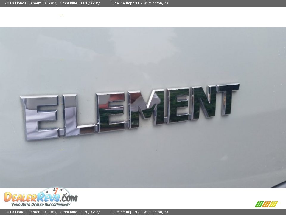 2010 Honda Element EX 4WD Omni Blue Pearl / Gray Photo #20
