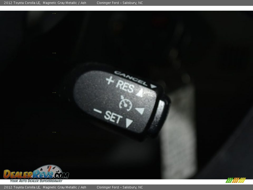 2012 Toyota Corolla LE Magnetic Gray Metallic / Ash Photo #21