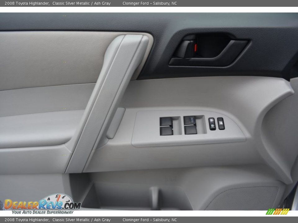 2008 Toyota Highlander Classic Silver Metallic / Ash Gray Photo #8