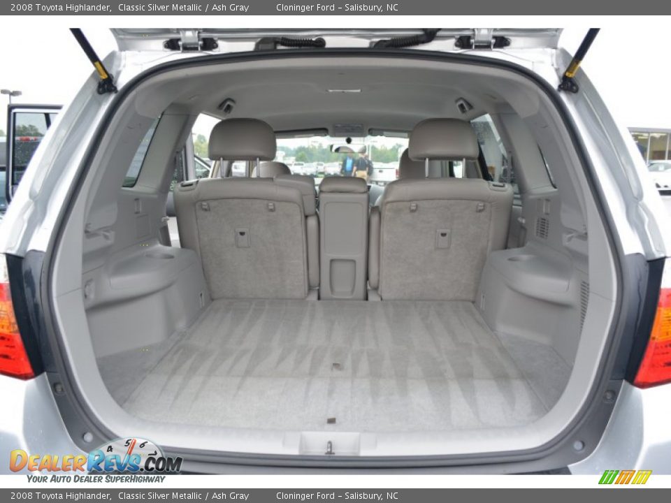 2008 Toyota Highlander Classic Silver Metallic / Ash Gray Photo #12