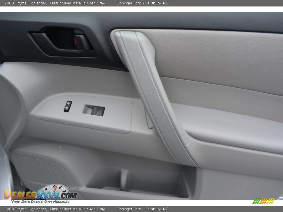 2008 Toyota Highlander Classic Silver Metallic / Ash Gray Photo #14