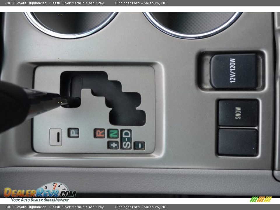 2008 Toyota Highlander Classic Silver Metallic / Ash Gray Photo #21