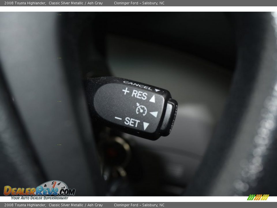 2008 Toyota Highlander Classic Silver Metallic / Ash Gray Photo #22