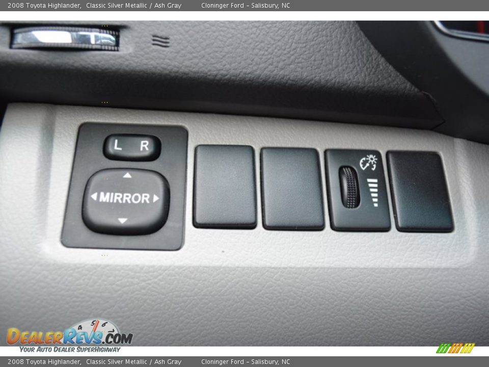 2008 Toyota Highlander Classic Silver Metallic / Ash Gray Photo #24