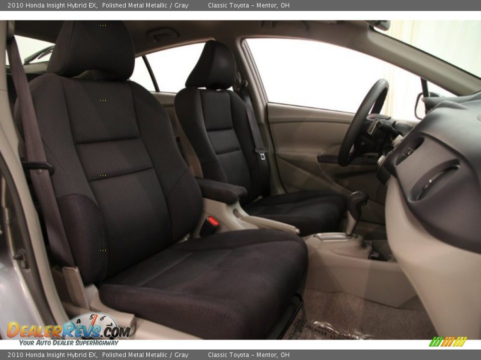 2010 Honda Insight Hybrid EX Polished Metal Metallic / Gray Photo #13