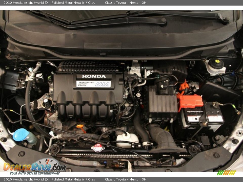 2010 Honda Insight Hybrid EX Polished Metal Metallic / Gray Photo #17
