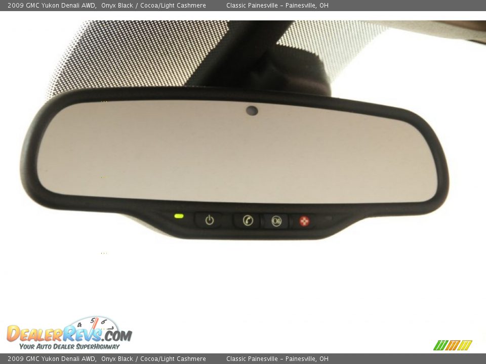 2009 GMC Yukon Denali AWD Onyx Black / Cocoa/Light Cashmere Photo #8