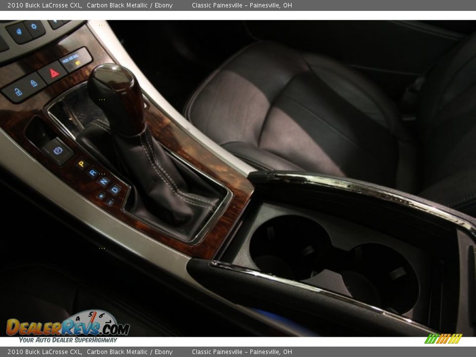 2010 Buick LaCrosse CXL Carbon Black Metallic / Ebony Photo #11