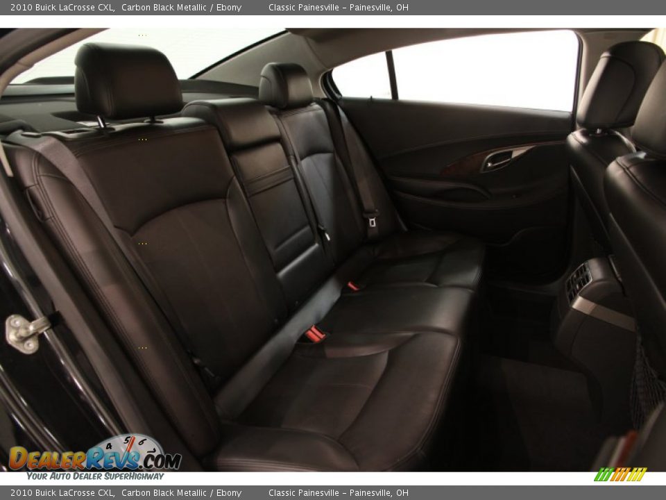 2010 Buick LaCrosse CXL Carbon Black Metallic / Ebony Photo #13