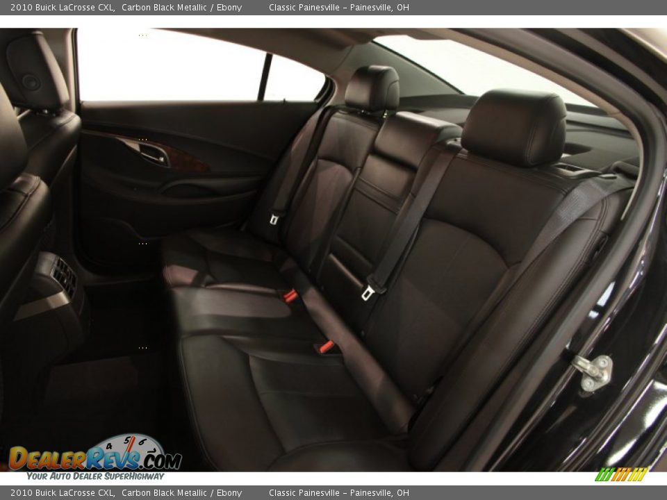 2010 Buick LaCrosse CXL Carbon Black Metallic / Ebony Photo #14