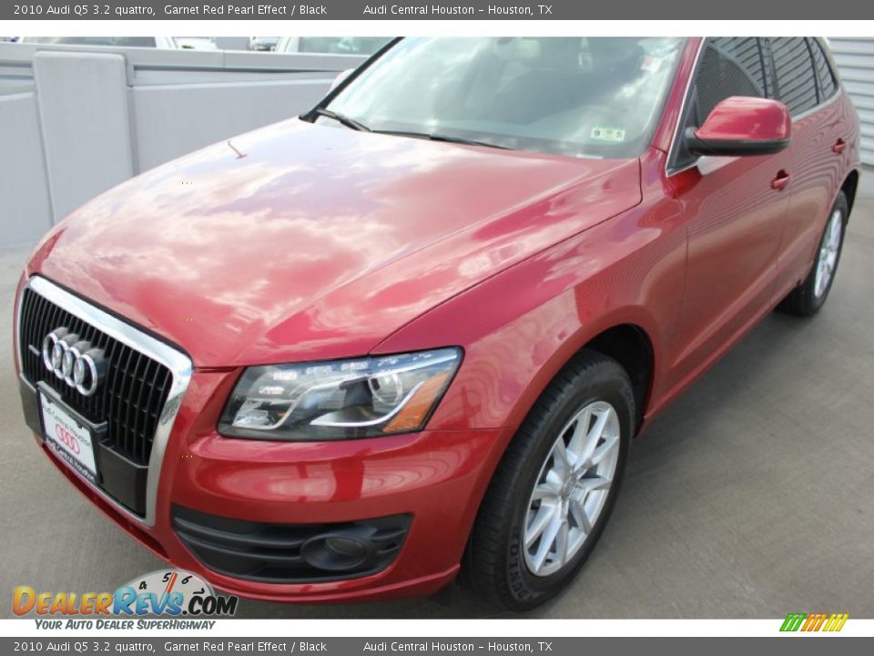 2010 Audi Q5 3.2 quattro Garnet Red Pearl Effect / Black Photo #3