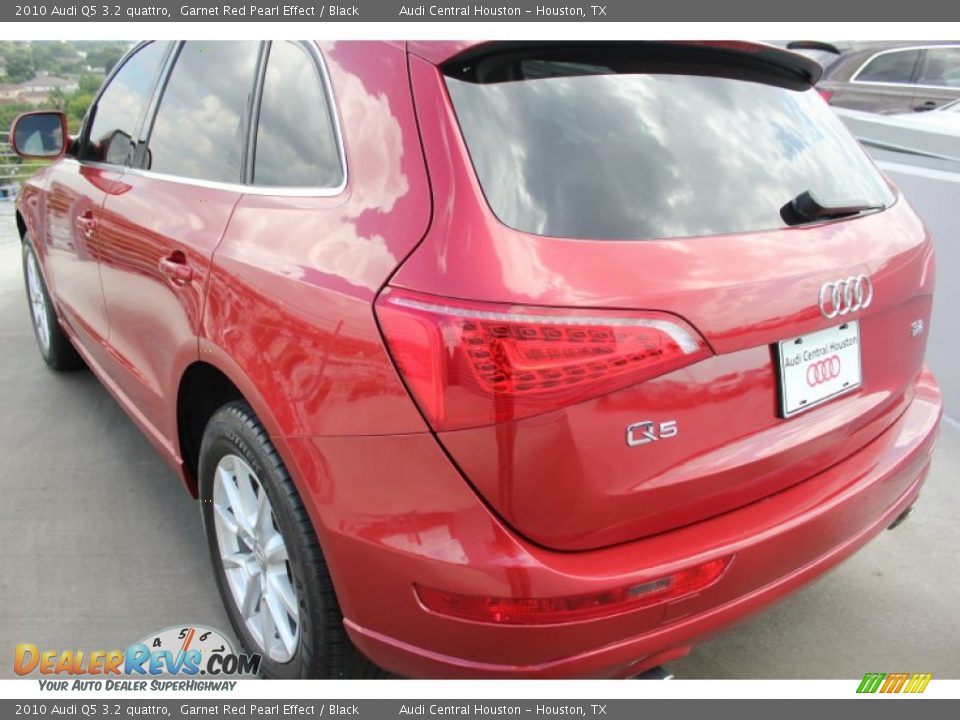 2010 Audi Q5 3.2 quattro Garnet Red Pearl Effect / Black Photo #6