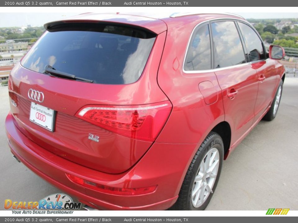 2010 Audi Q5 3.2 quattro Garnet Red Pearl Effect / Black Photo #8