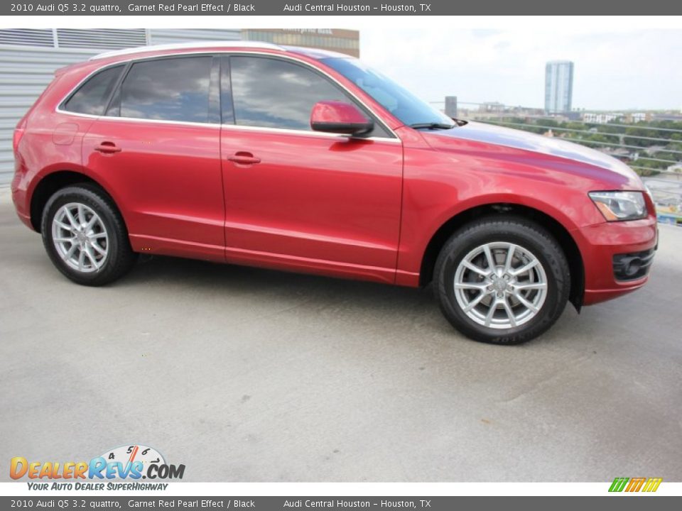 2010 Audi Q5 3.2 quattro Garnet Red Pearl Effect / Black Photo #9