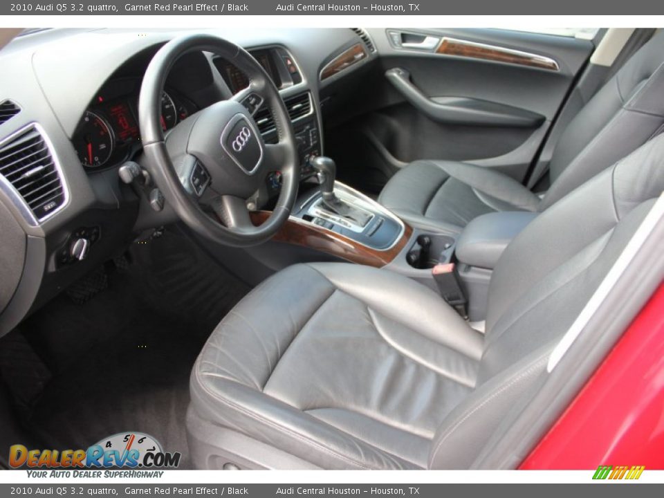 2010 Audi Q5 3.2 quattro Garnet Red Pearl Effect / Black Photo #13