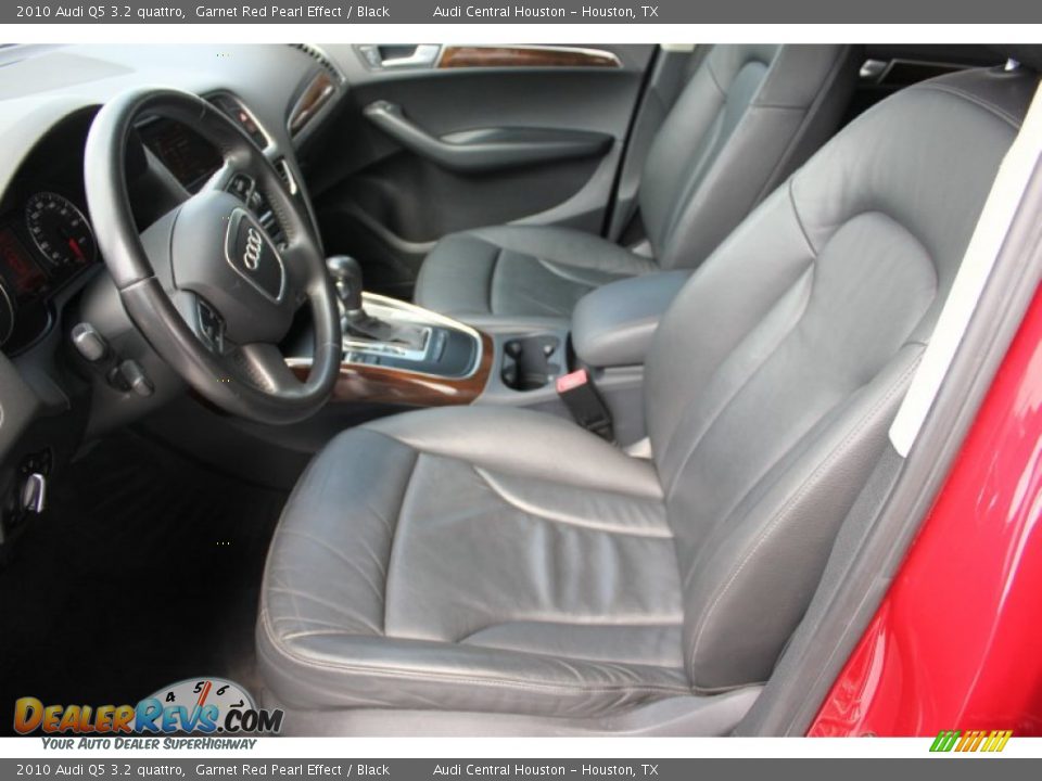 2010 Audi Q5 3.2 quattro Garnet Red Pearl Effect / Black Photo #14