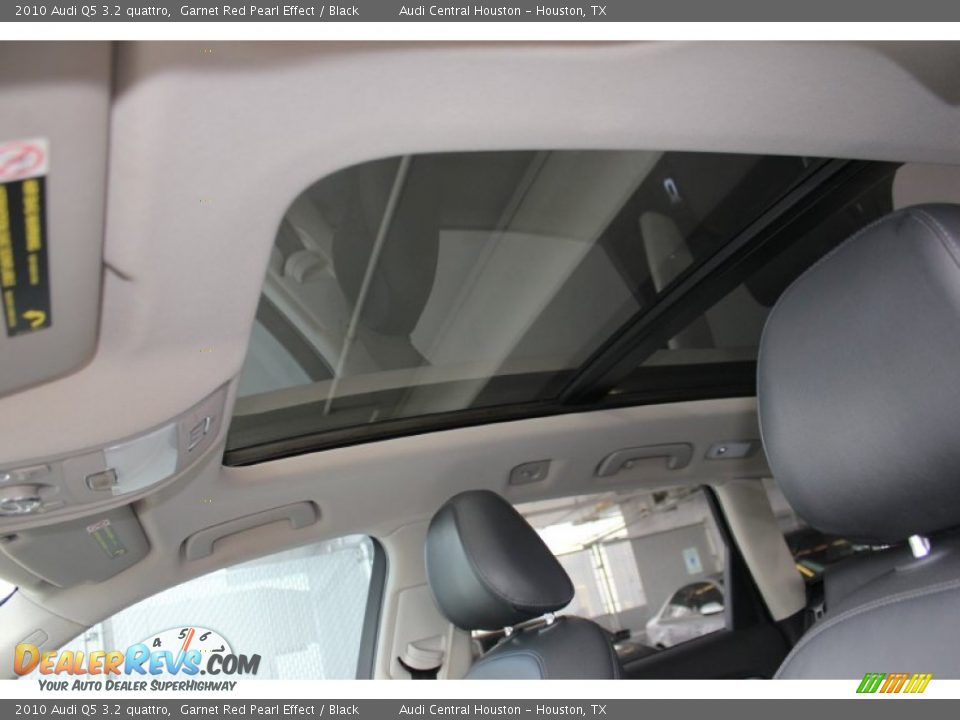 2010 Audi Q5 3.2 quattro Garnet Red Pearl Effect / Black Photo #22