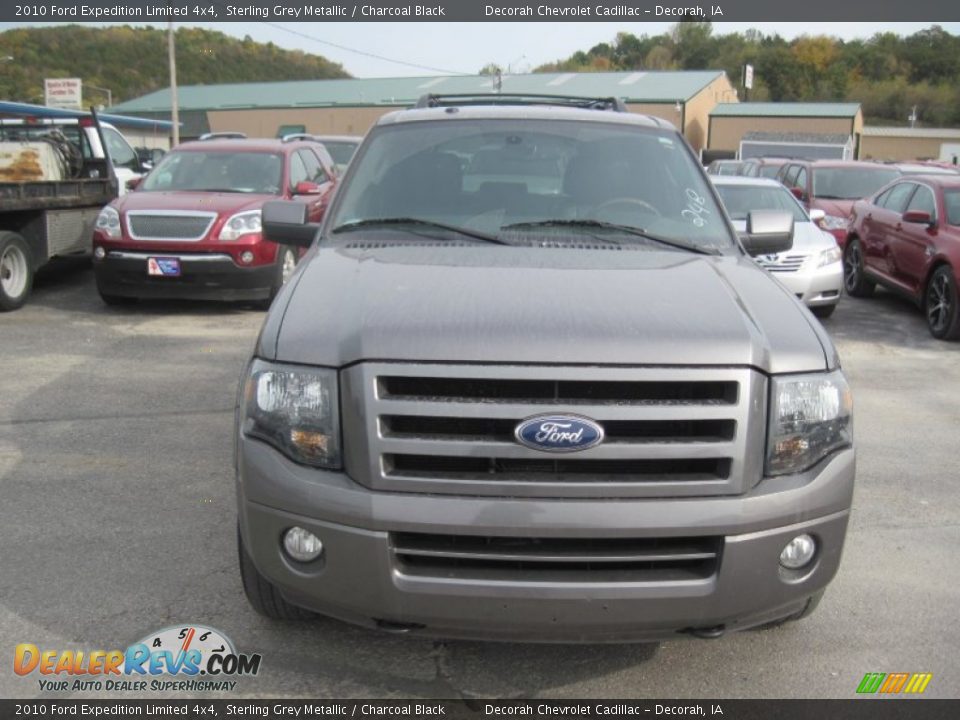 2010 Ford Expedition Limited 4x4 Sterling Grey Metallic / Charcoal Black Photo #2