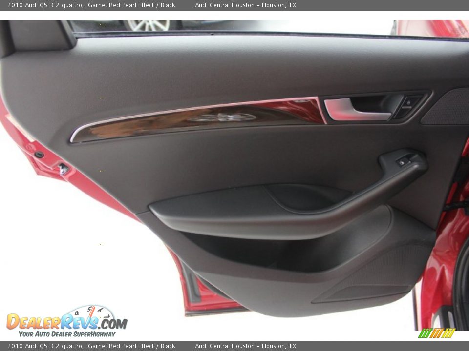 2010 Audi Q5 3.2 quattro Garnet Red Pearl Effect / Black Photo #23