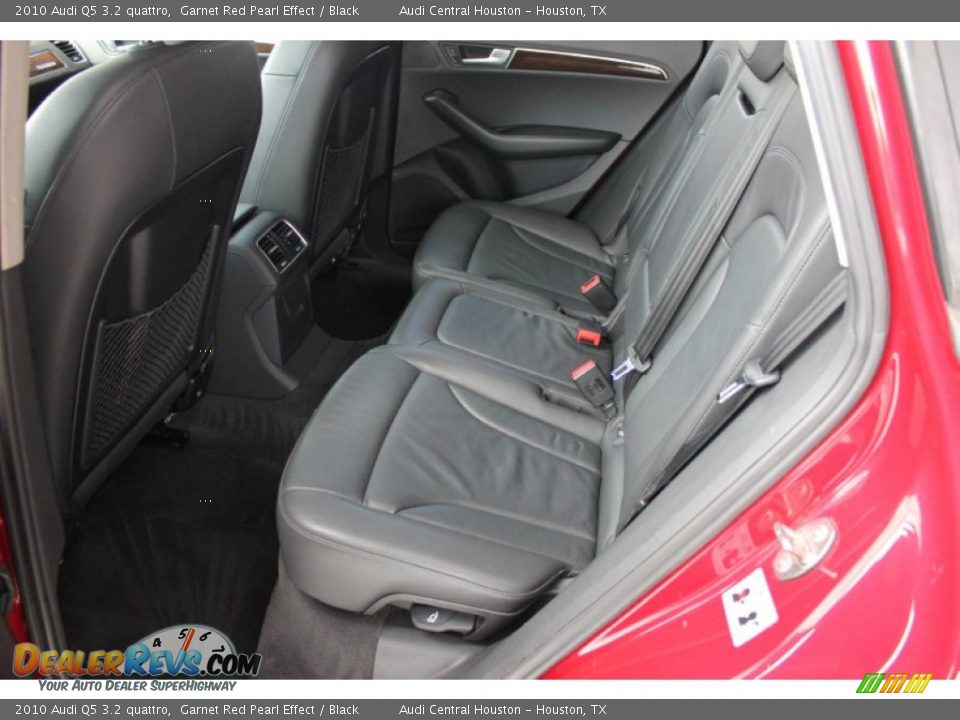 2010 Audi Q5 3.2 quattro Garnet Red Pearl Effect / Black Photo #25