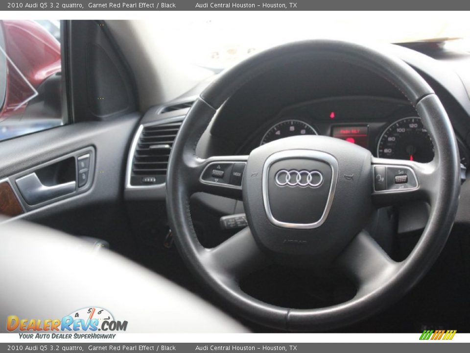 2010 Audi Q5 3.2 quattro Garnet Red Pearl Effect / Black Photo #27