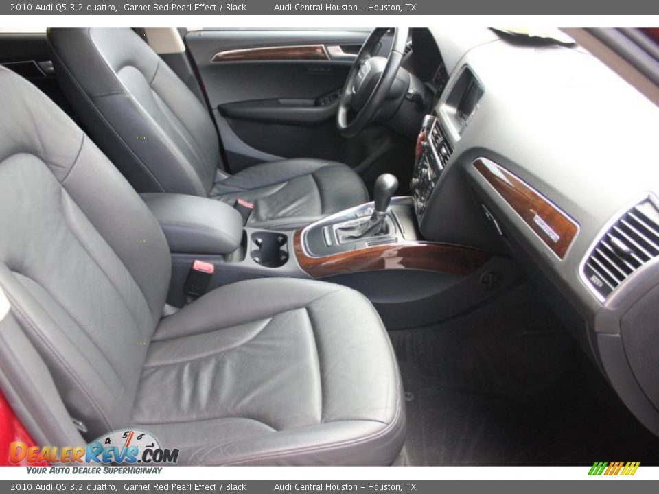 2010 Audi Q5 3.2 quattro Garnet Red Pearl Effect / Black Photo #36