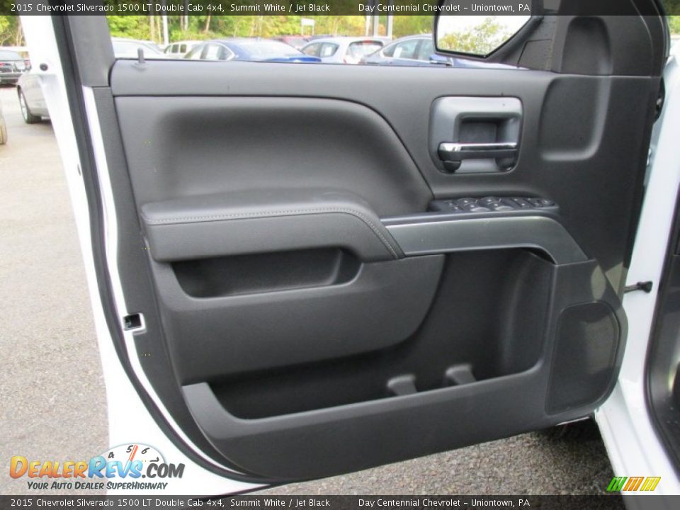 Door Panel of 2015 Chevrolet Silverado 1500 LT Double Cab 4x4 Photo #12